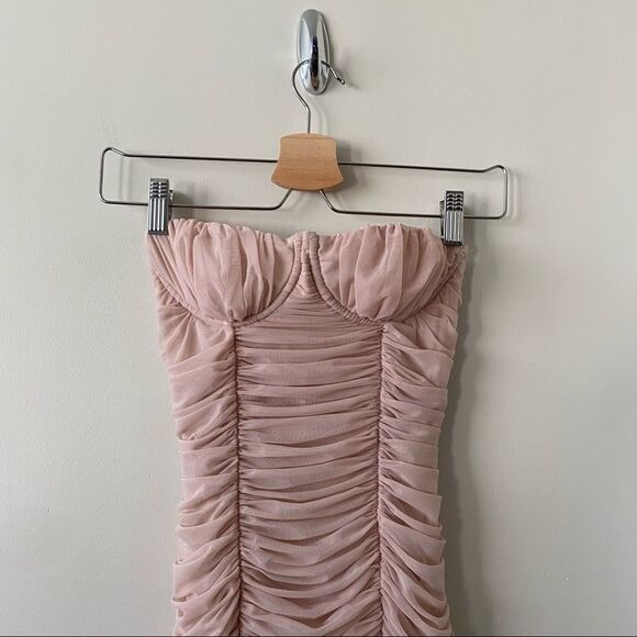 Aritzia-Ten By Babaton Luxor Strapless Dress - Picture 6 of 13